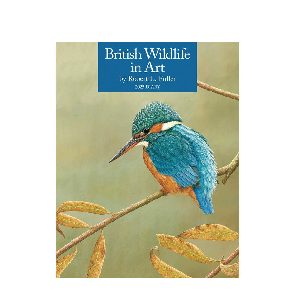 British Wildlife in Art by Robert Fuller Diary 2025 Week To View